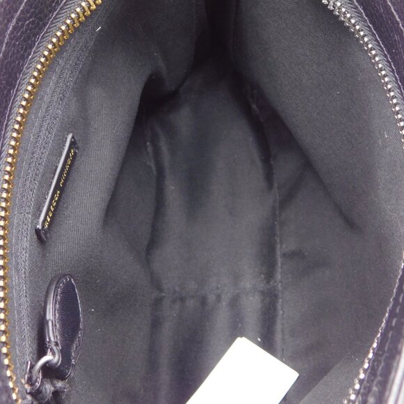 Rebecca Minkoff M.A.B. Crossbody Bag | Black Pebbled Leather | EUC with Tags - Picture 9 of 12